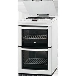 zanussi gas cooker white